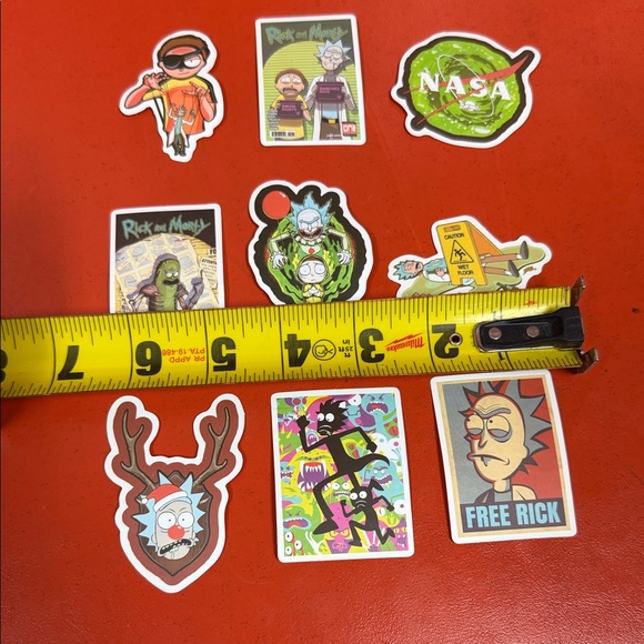 Rick and Morty Sticker Set - Picture 2 of 6